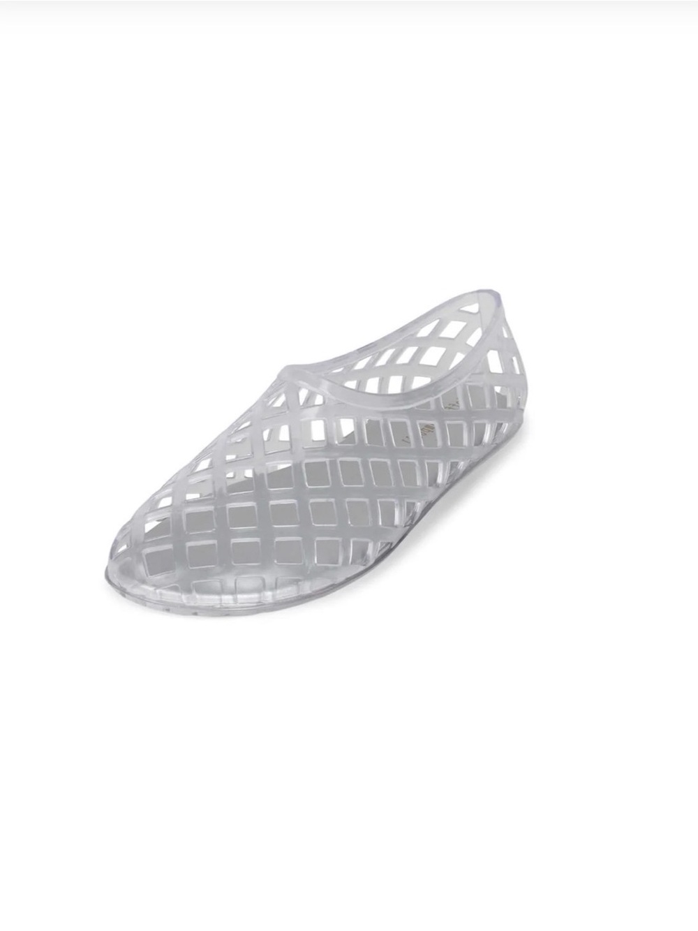 JEFFREY CAMPBELL Jellz Clear Jelly Ballet Flats Size 9 - Picture 6 of 7
